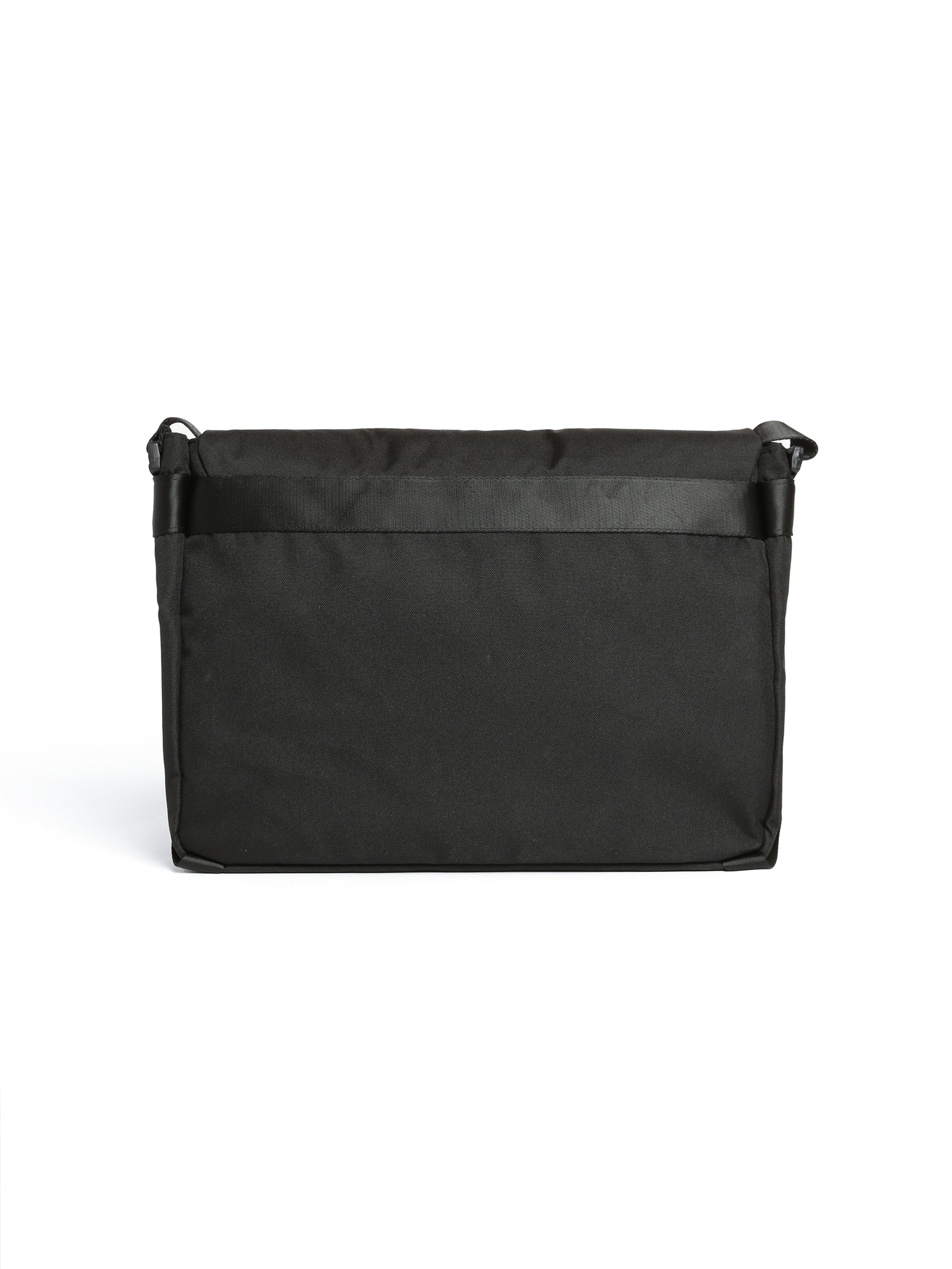 Crossbody Biker Messenger Bag in Black - BROOKLYN INDUSTRIES