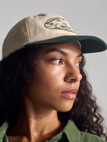 BKI Logo Cap in Beige - BROOKLYN INDUSTRIES