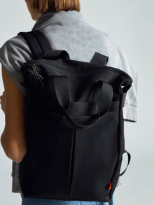 Utility Backpack in Black - BROOKLYN INDUSTRIES