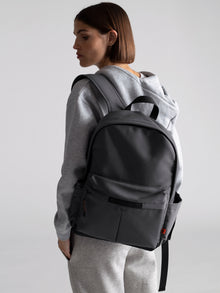 Backpack in Dark Grey - BROOKLYN INDUSTRIES