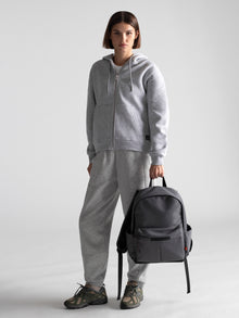 brooklyn industries leather backpack Brooklyn Industries Backpack in Dark Grey