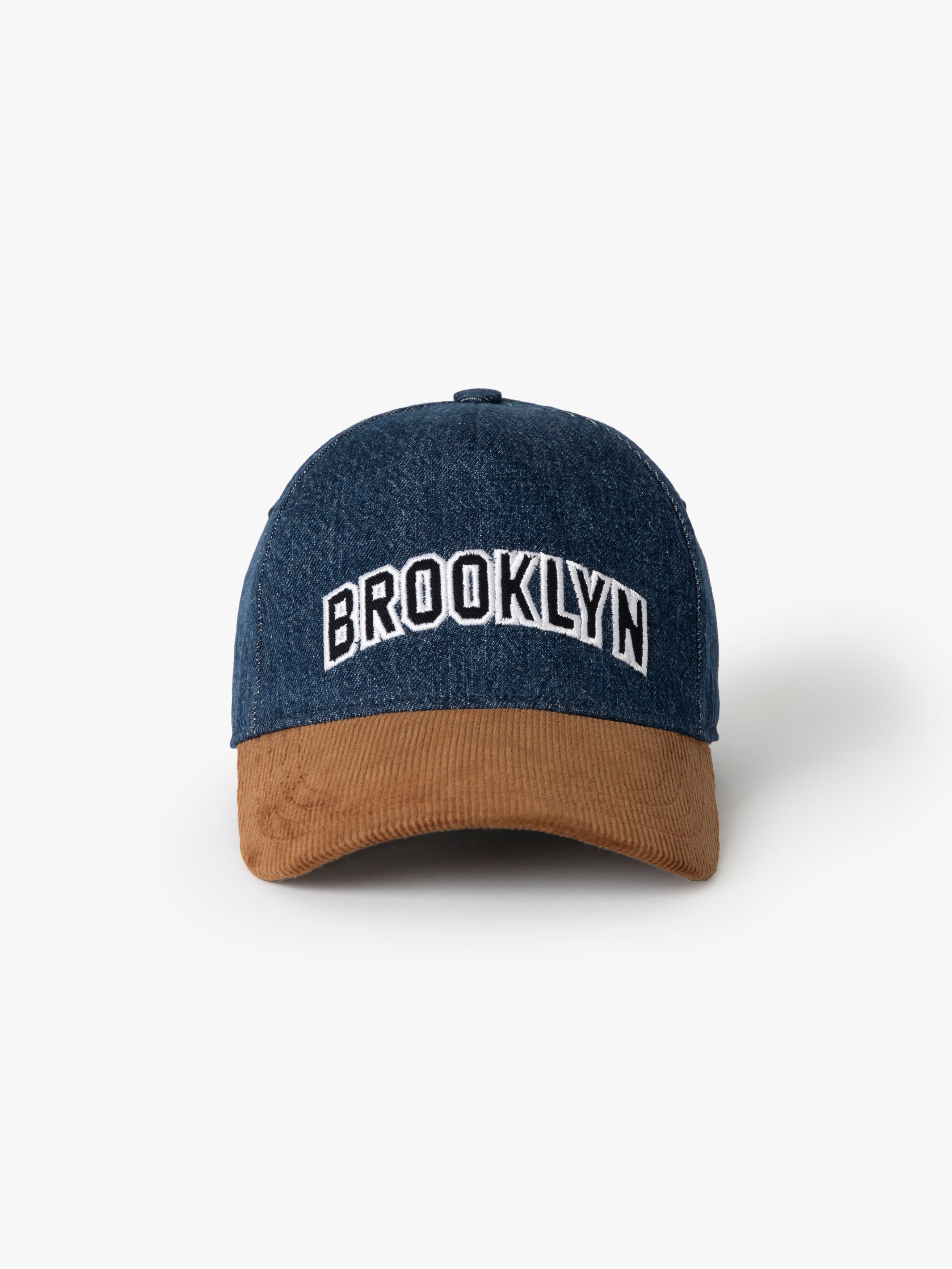 Brooklyn Varsity Cap in Indigo - BROOKLYN INDUSTRIES