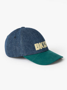 BKLYN Cap in Indigo - BROOKLYN INDUSTRIES