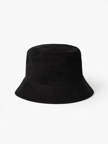 Logo Bucket Hat in Black - BROOKLYN INDUSTRIES