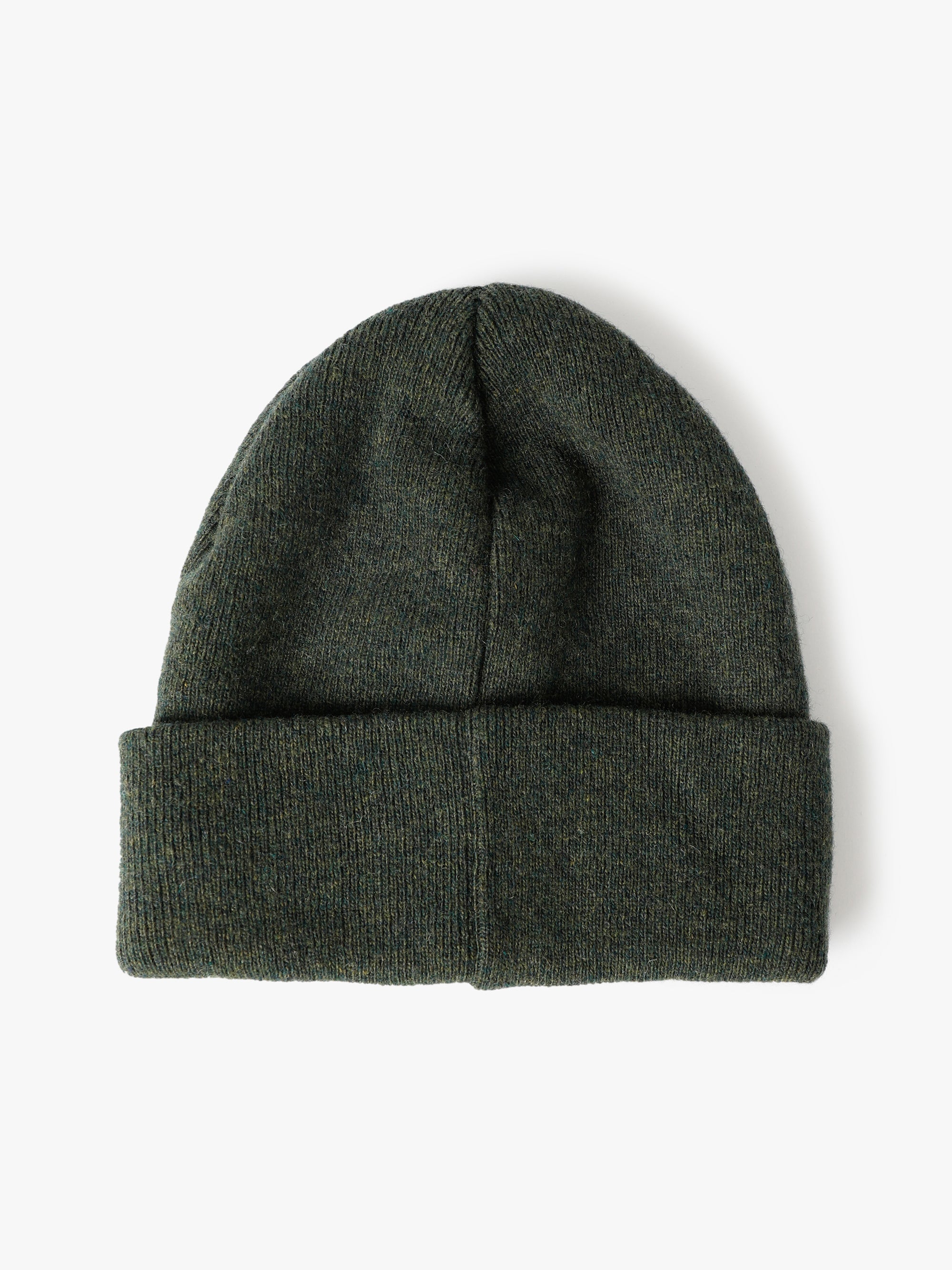 Ribbed Brooklyn Beanie in Pine Green - BROOKLYN INDUSTRIES