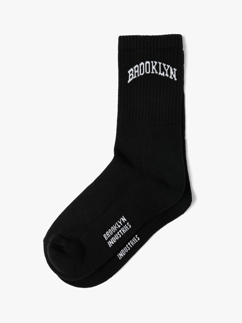 Men's Brooklyn Boot Socks in Black - BROOKLYN INDUSTRIES