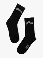 Men's Brooklyn Boot Socks in Black - BROOKLYN INDUSTRIES