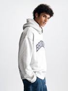 Men's Brooklyn Pocket Hoodie in Light Grey Melange