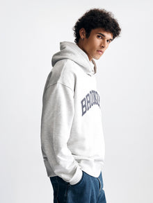 Men's Brooklyn Pocket Hoodie in Light Grey Melange