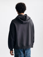Men's Oversized Brooklyn Hoodie in Asphalt - BROOKLYN INDUSTRIES