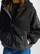 Women's Hooded Jacket In Black - BROOKLYN INDUSTRIES