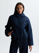 Women's Hooded Jacket in Sky Captain - BROOKLYN INDUSTRIES