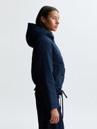 Women's Hooded Jacket in Sky Captain - BROOKLYN INDUSTRIES