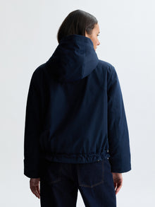Women's Hooded Jacket in Sky Captain - BROOKLYN INDUSTRIES
