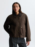 Women's Chore Jacket in Wren - BROOKLYN INDUSTRIES