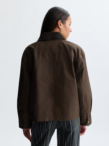 Women's Chore Jacket in Wren - BROOKLYN INDUSTRIES