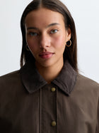 Women's Chore Jacket in Wren - BROOKLYN INDUSTRIES