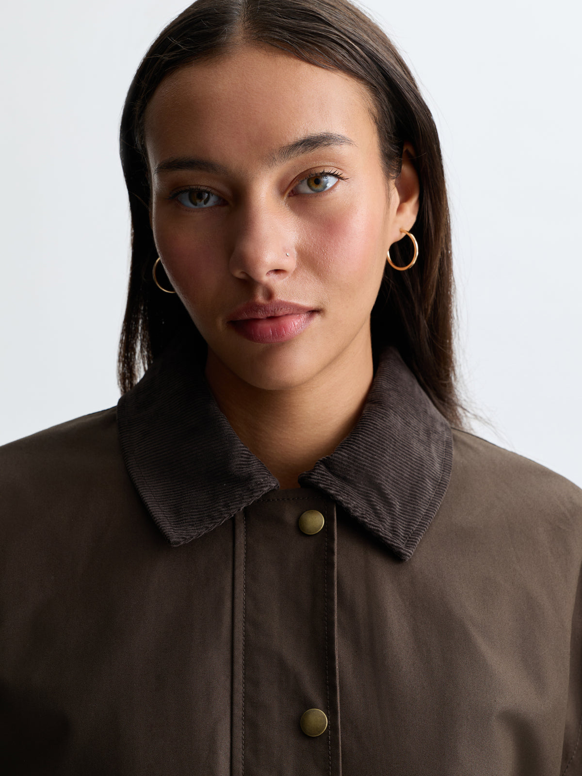 Women's Chore Jacket in Wren - BROOKLYN INDUSTRIES