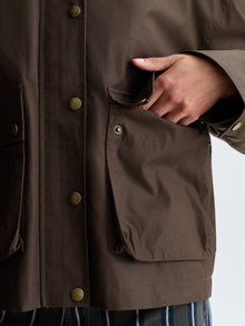 Women's Chore Jacket in Wren - BROOKLYN INDUSTRIES