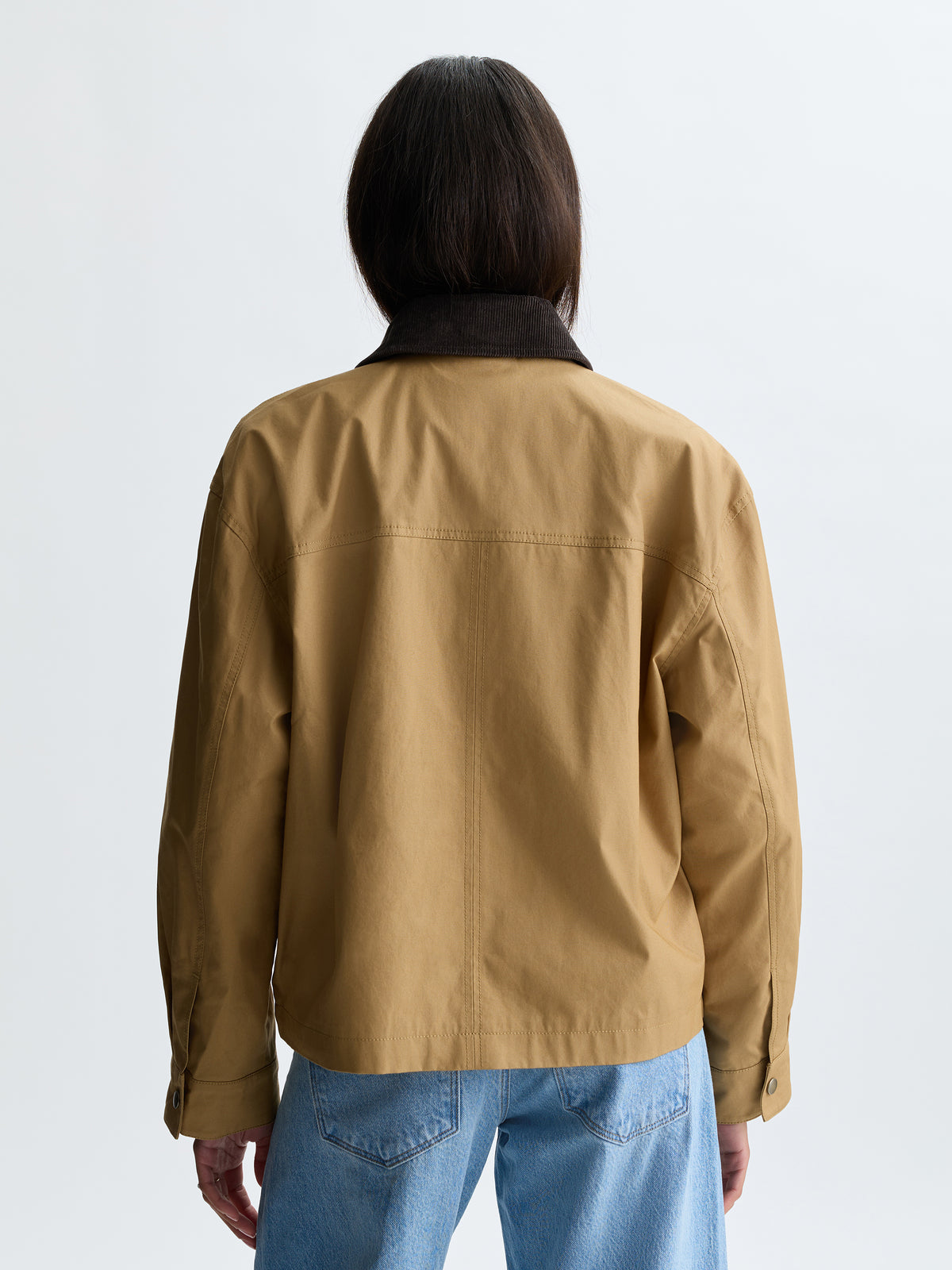 Women's Chore Jacket in Starfish - BROOKLYN INDUSTRIES