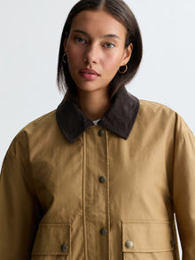 Women's Chore Jacket in Starfish - BROOKLYN INDUSTRIES