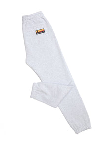 Women's BKLYN Sweatpants in Grey Melange - BROOKLYN INDUSTRIES