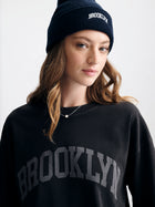 Women's Brooklyn Acid Washed Sweatshirt - BROOKLYN INDUSTRIES