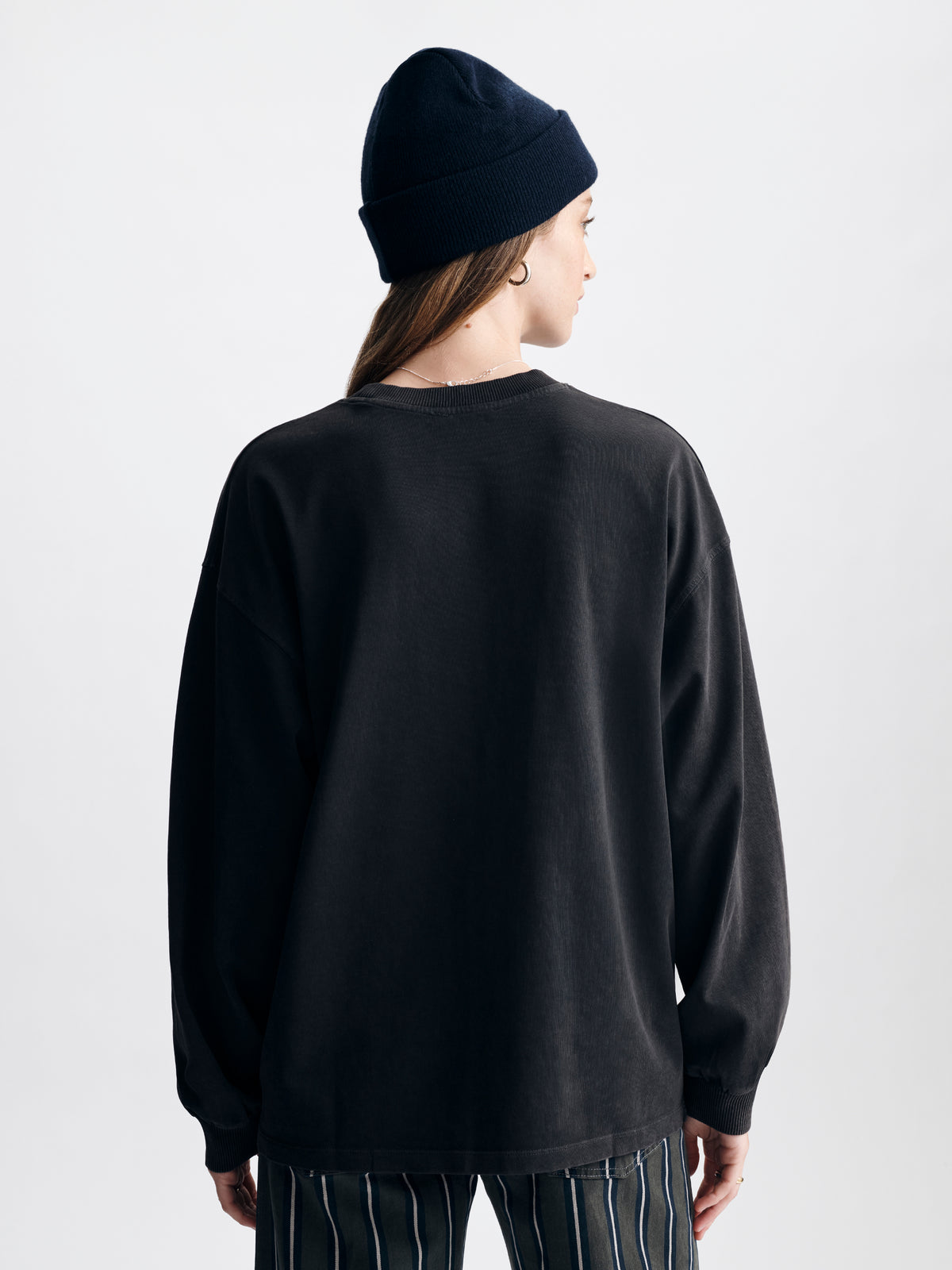 Women's Brooklyn Acid Washed Sweatshirt - BROOKLYN INDUSTRIES