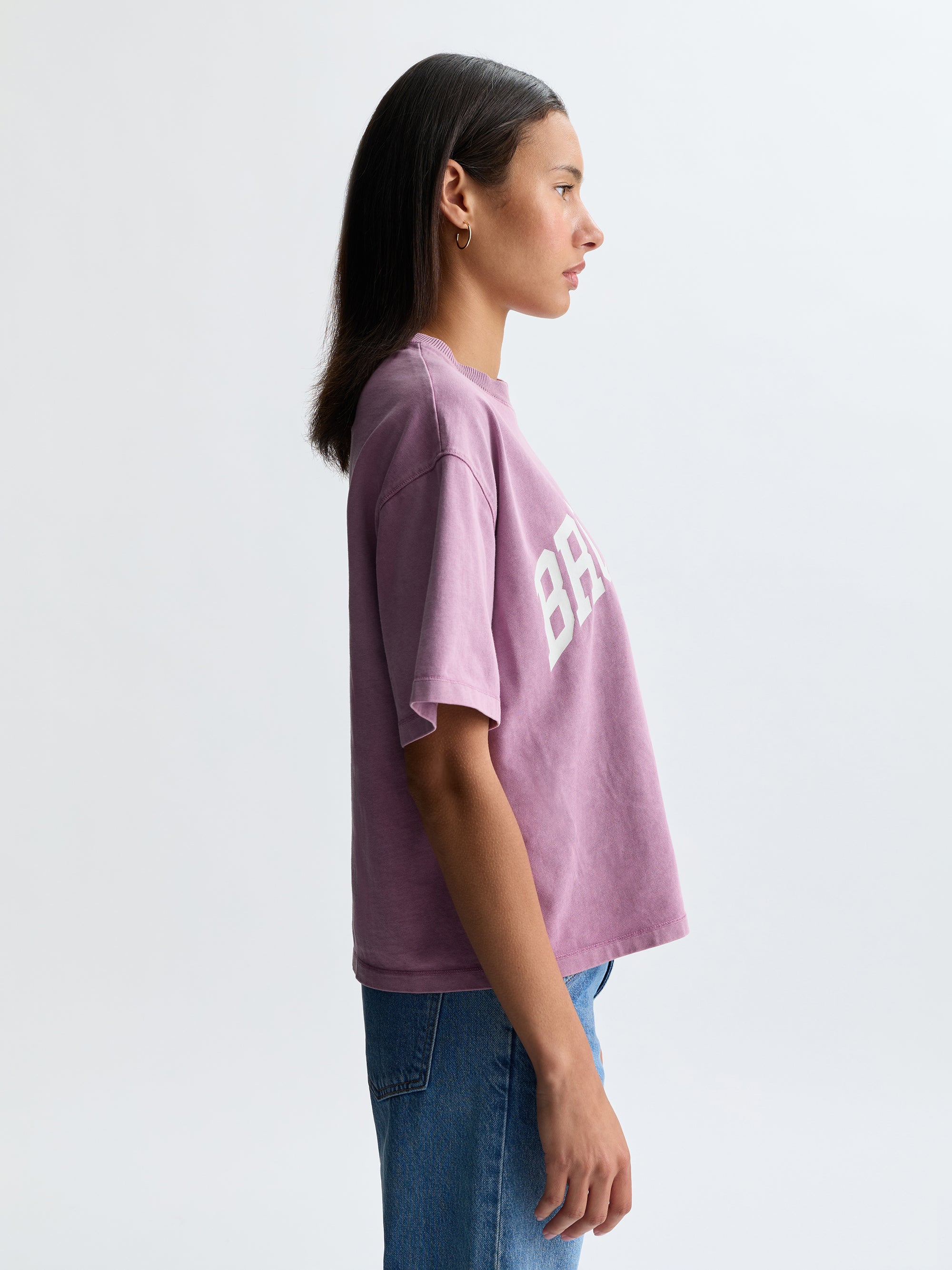 Women's Brooklyn T-Shirt in Lavender Mist - BROOKLYN INDUSTRIES