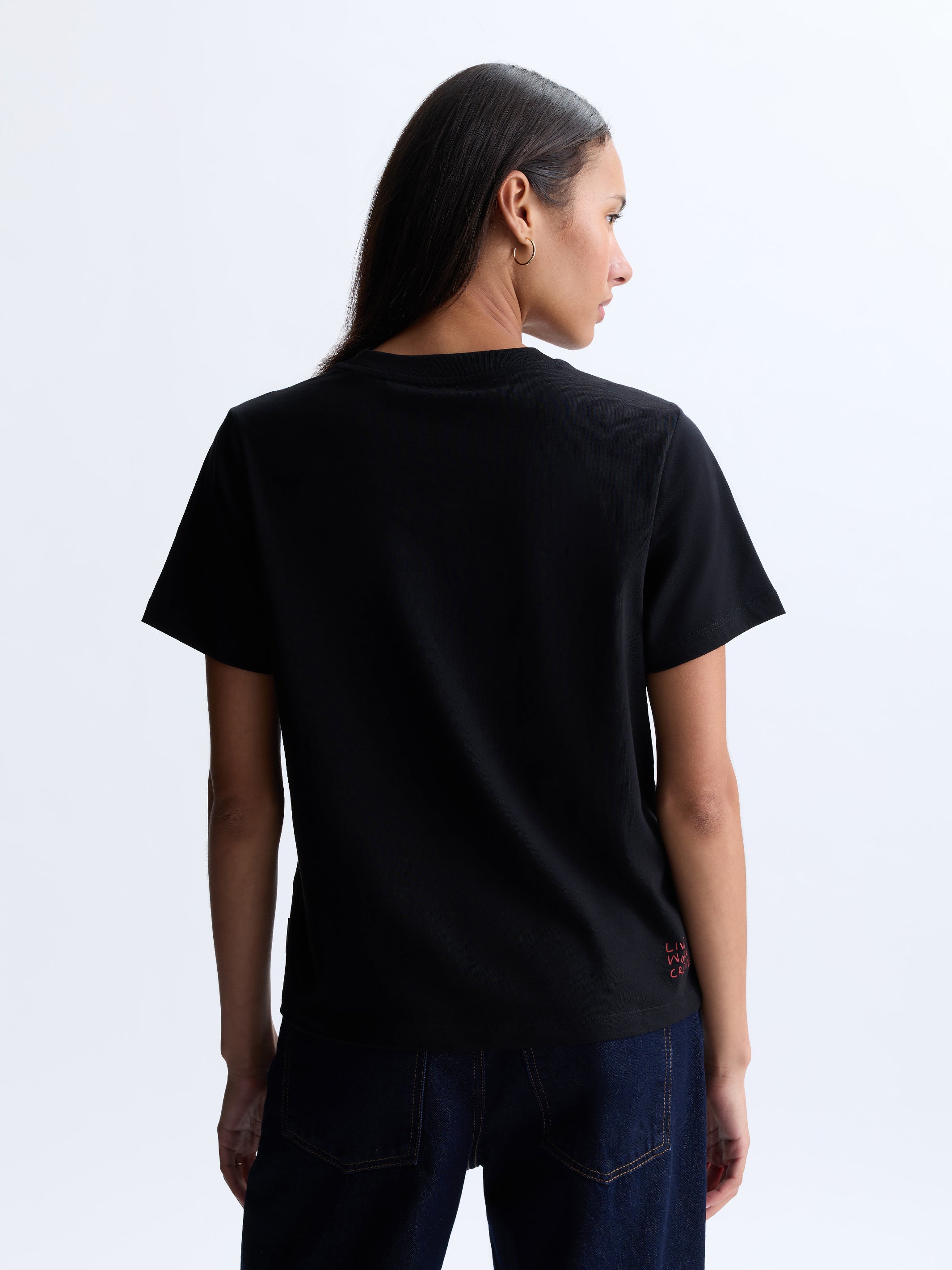 Women's Brooklyn Cassette Tape T-Shirt in Black - BROOKLYN INDUSTRIES