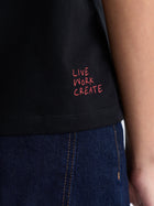 Women's Brooklyn Cassette Tape T-Shirt in Black - BROOKLYN INDUSTRIES