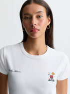 Women's Water Tower T-Shirt in White - BROOKLYN INDUSTRIES