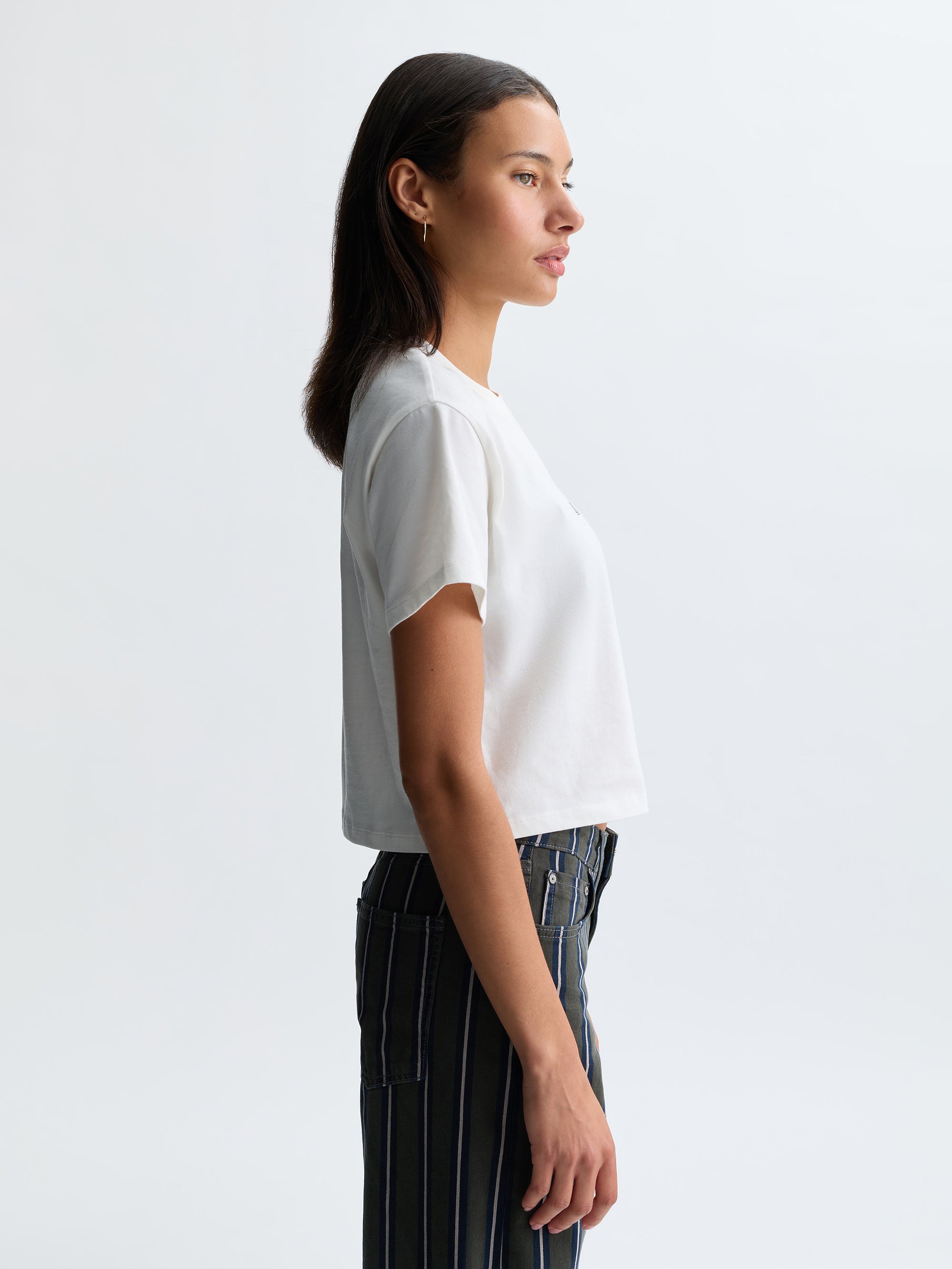 Women's Brooklyn Neighborhood T-Shirt in Antique White - BROOKLYN INDUSTRIES
