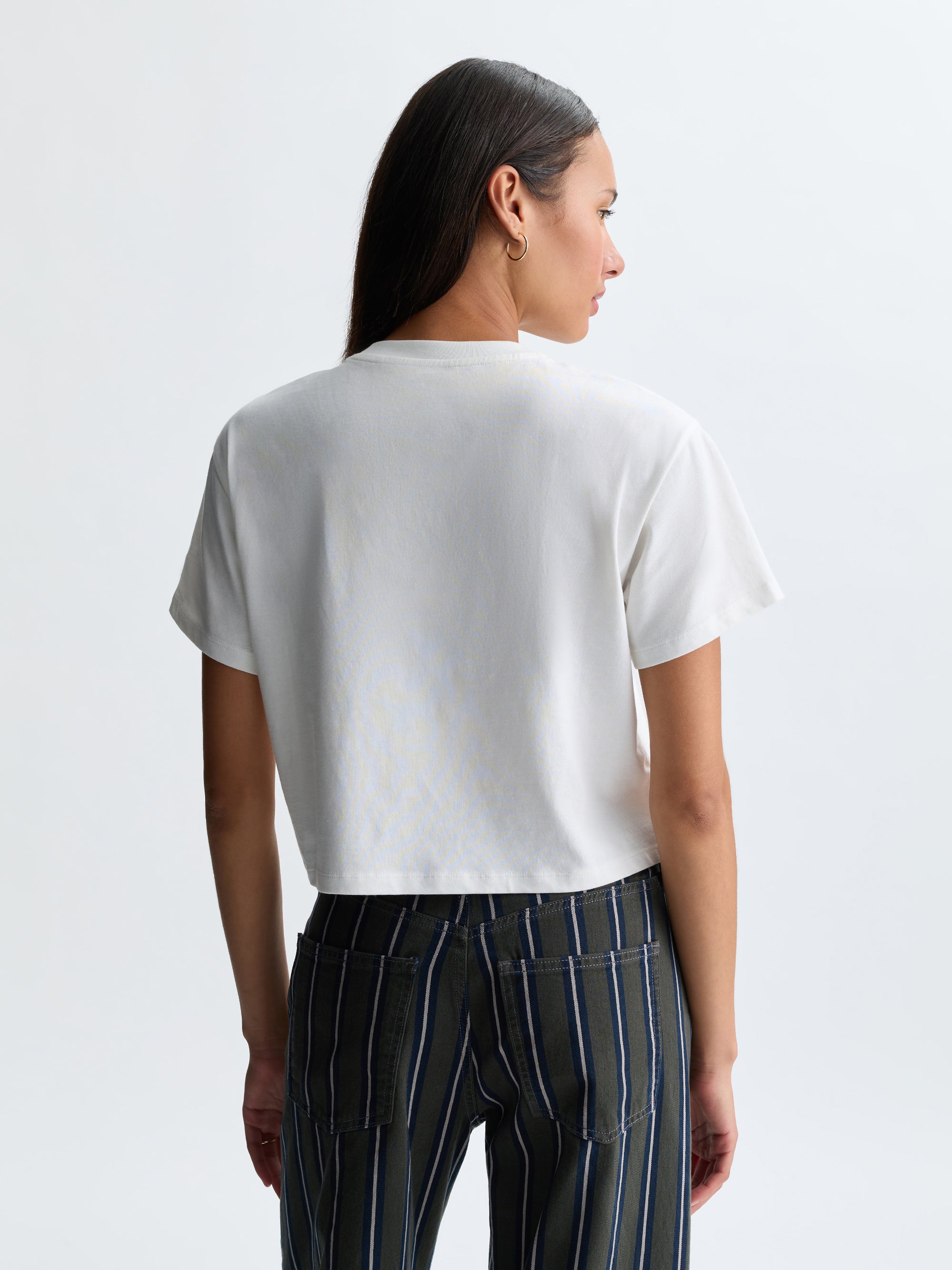 Women's Brooklyn Neighborhood T-Shirt in Antique White - BROOKLYN INDUSTRIES