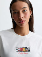 Women's Brooklyn Neighborhood T-Shirt in Antique White - BROOKLYN INDUSTRIES