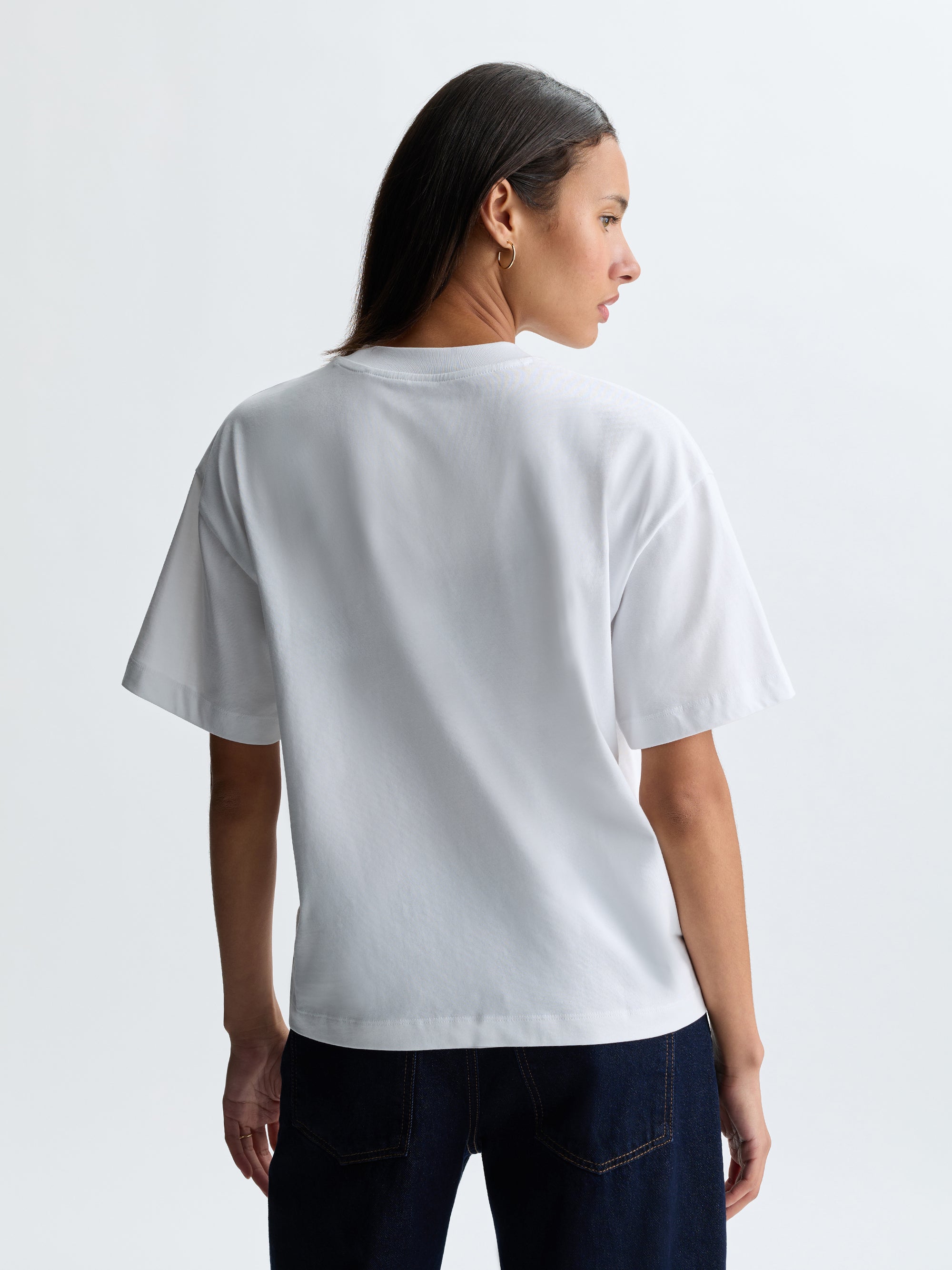 Women's Brooklyn Big Apple T-Shirt in White - BROOKLYN INDUSTRIES
