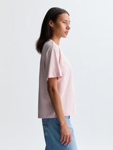 Women's Logo T-Shirt in Pale Lilac - BROOKLYN INDUSTRIES