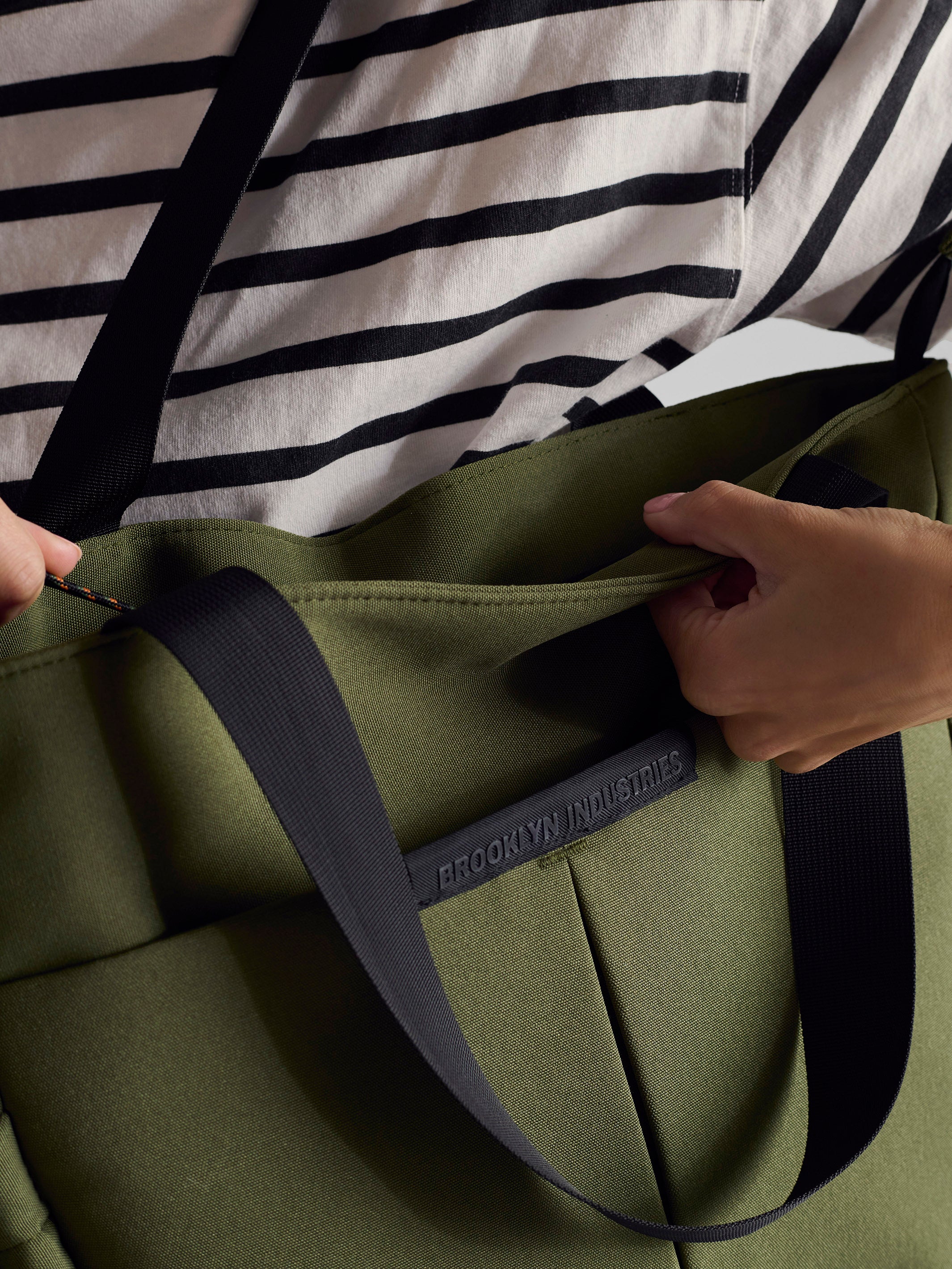 Brooklyn Industries Tote Bag in Khaki