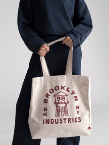 98 Tote Bag in Natural - BROOKLYN INDUSTRIES