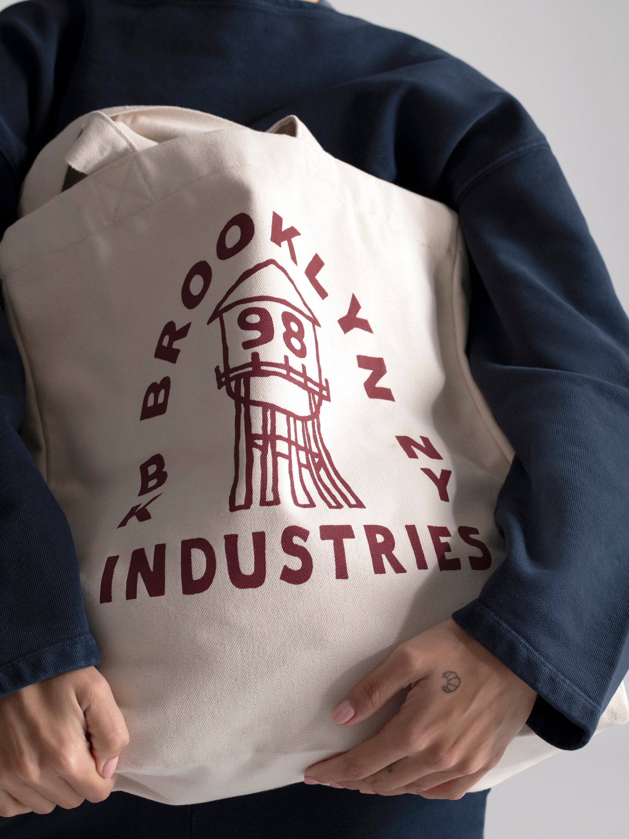 98 Tote Bag in Natural - BROOKLYN INDUSTRIES