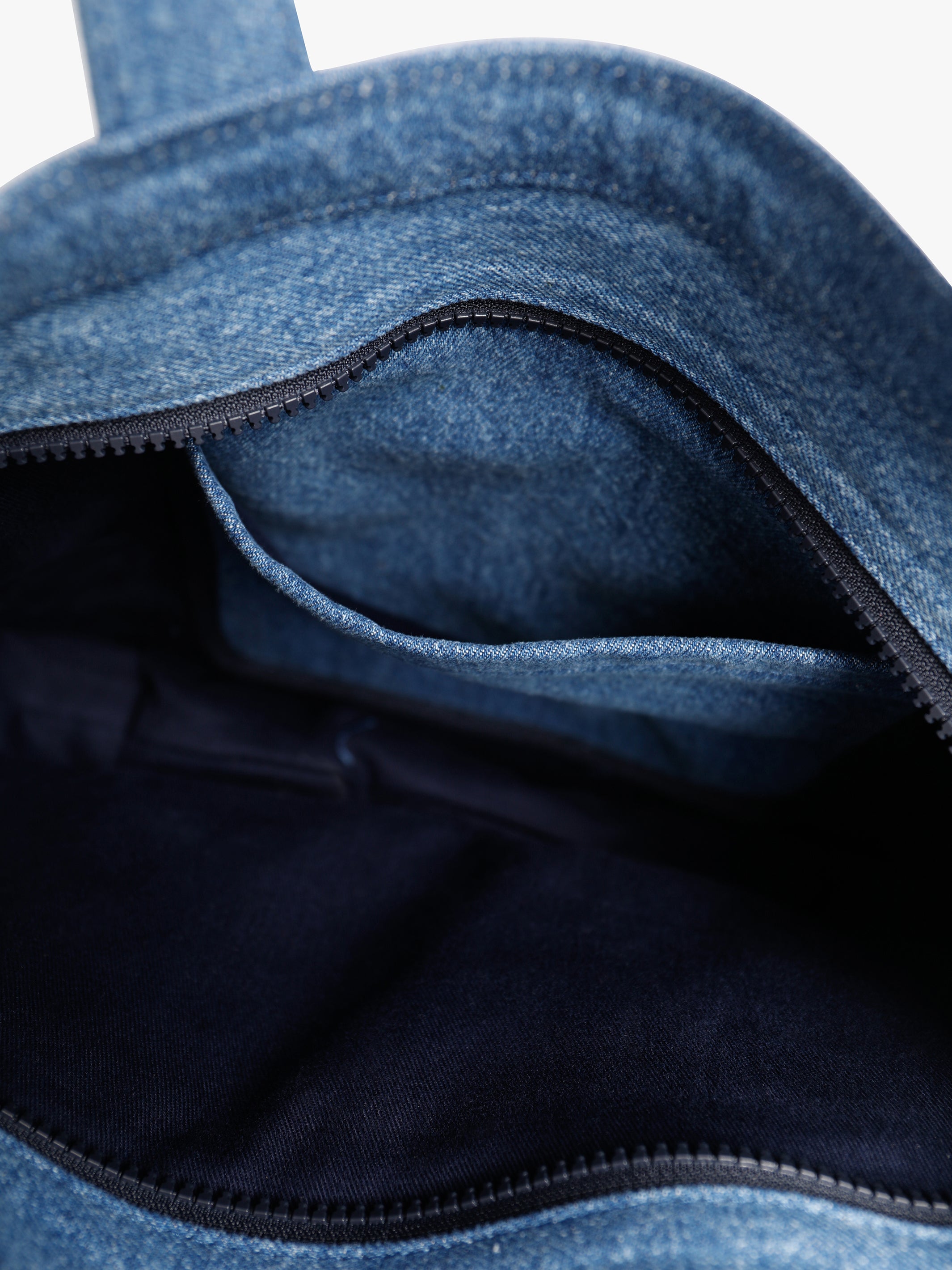 Brooklyn Crossbody Tote Bag in Mid Denim