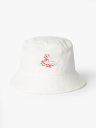 One Love One Brooklyn Bucket Hat in Antique White - BROOKLYN INDUSTRIES