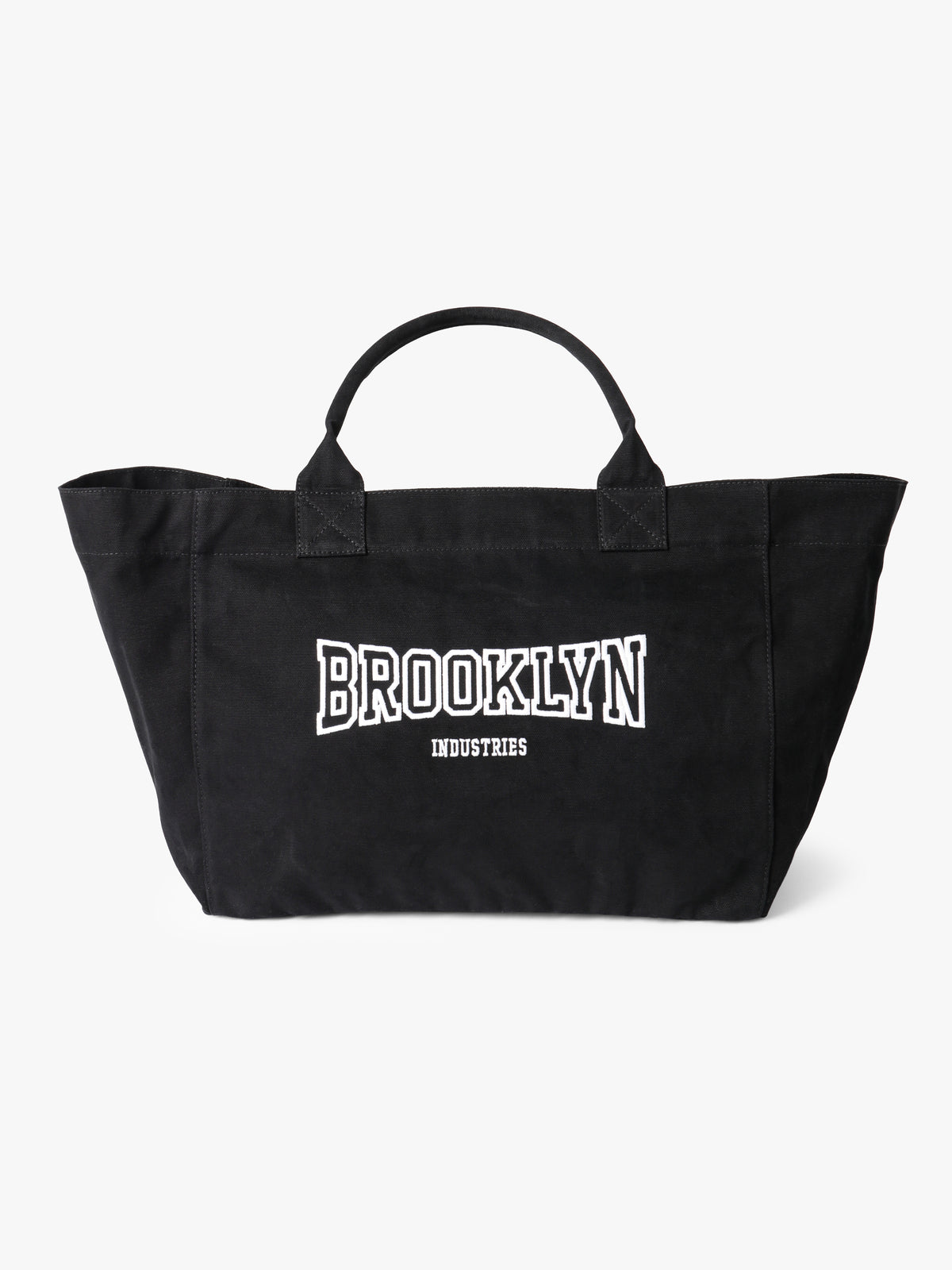 Brooklyn Mini Canvas Tote Bag in Black - BROOKLYN INDUSTRIES
