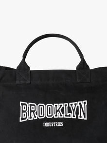 Brooklyn Mini Canvas Tote Bag in Black - BROOKLYN INDUSTRIES