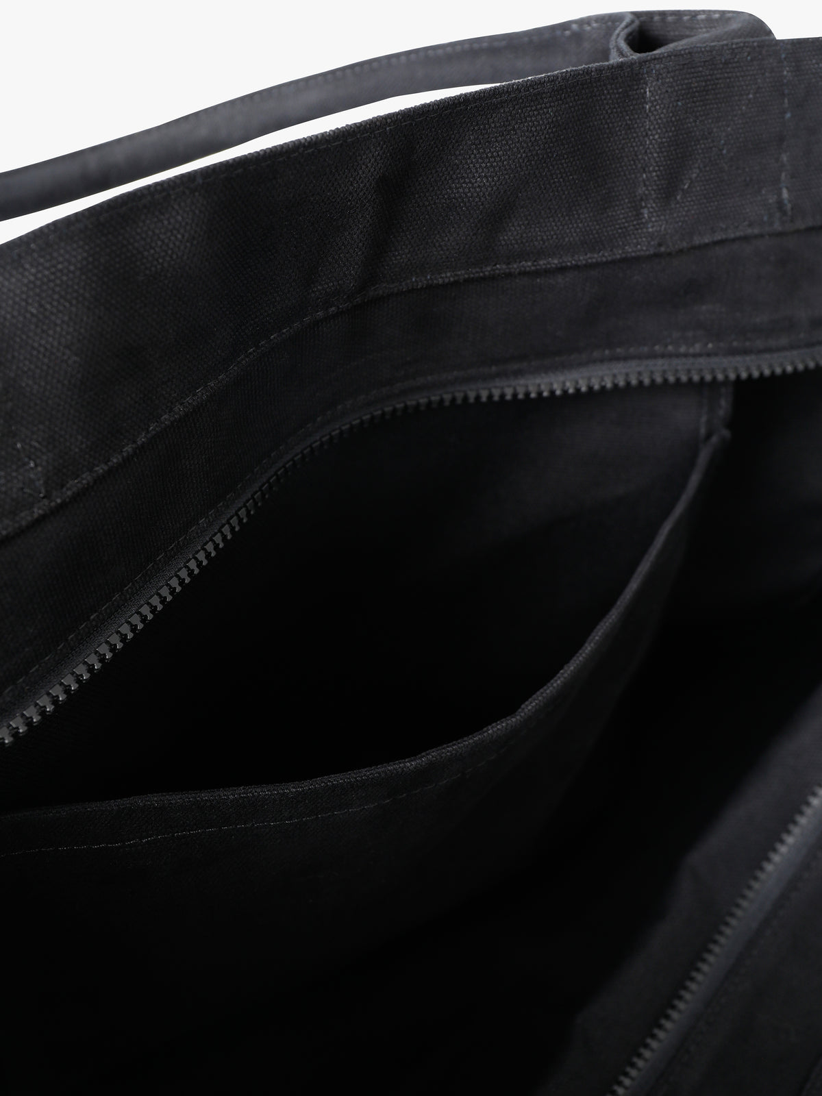 Brooklyn Mini Canvas Tote Bag in Black - BROOKLYN INDUSTRIES