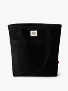Brooklyn Mini Canvas Tote Bag in Black