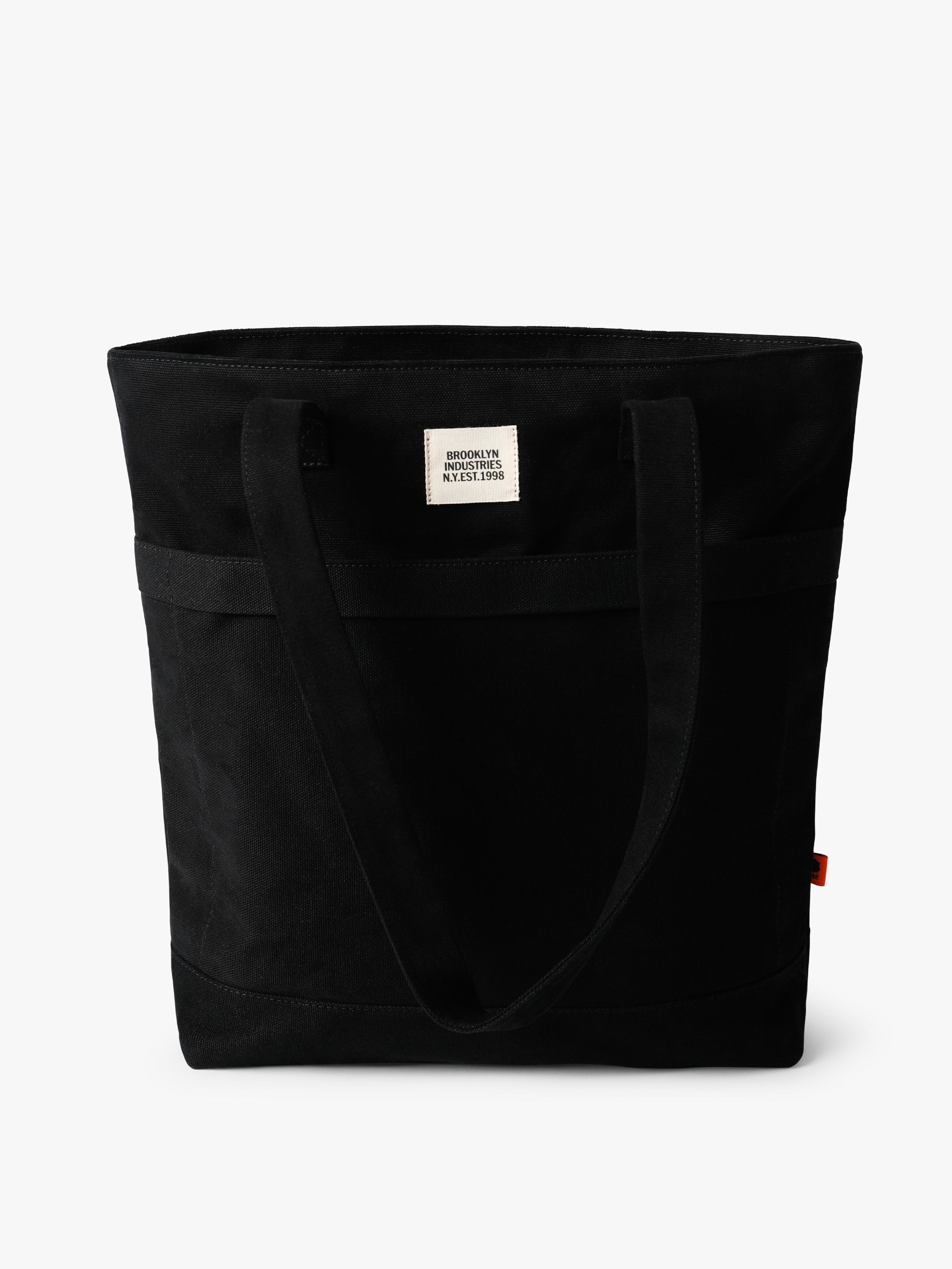 Brooklyn Mini Canvas Tote Bag in Black