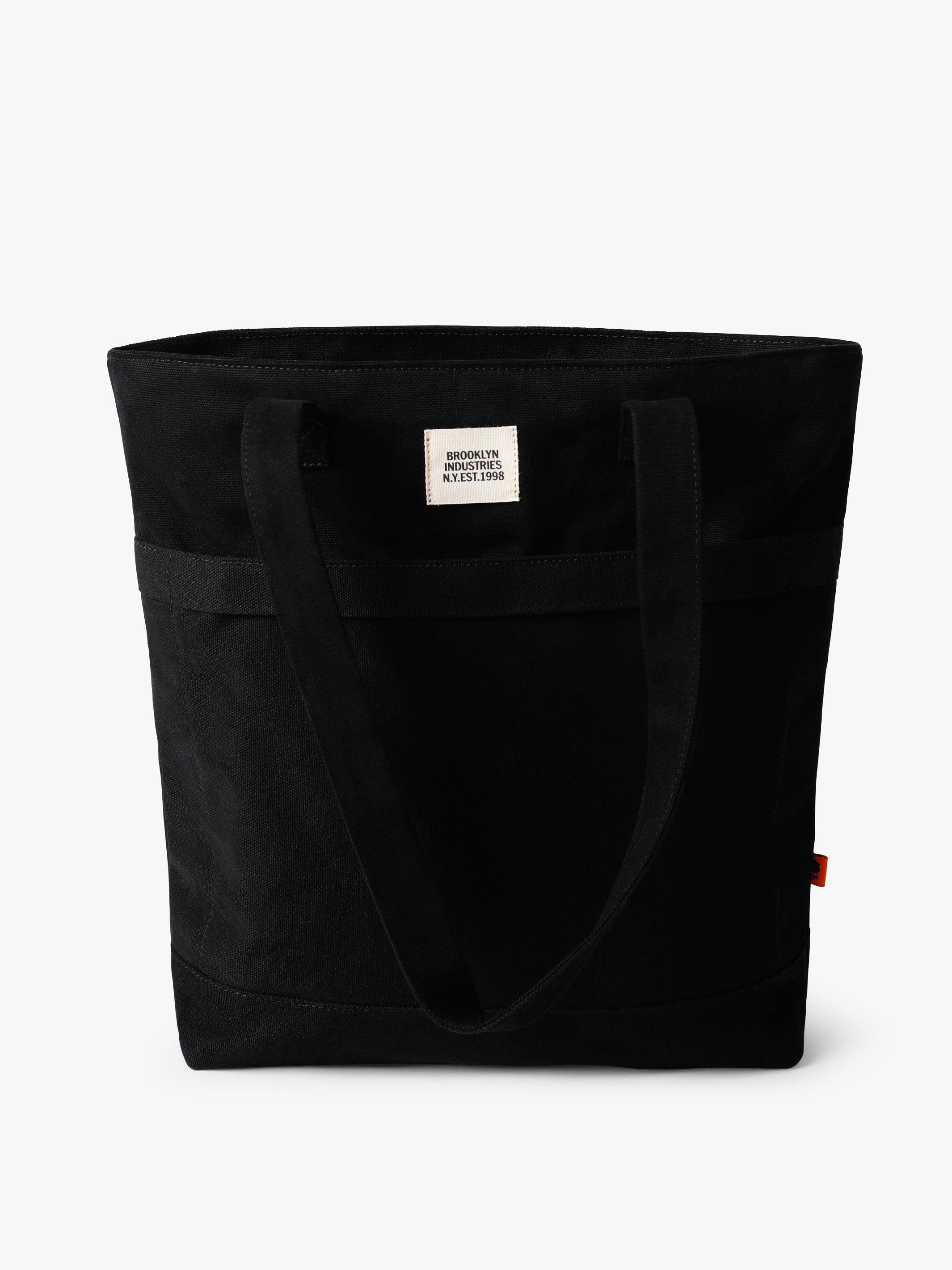 Brooklyn Mini Canvas Tote Bag in Black