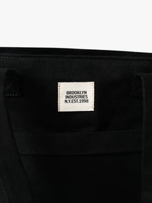 Brooklyn Mini Canvas Tote Bag in Black