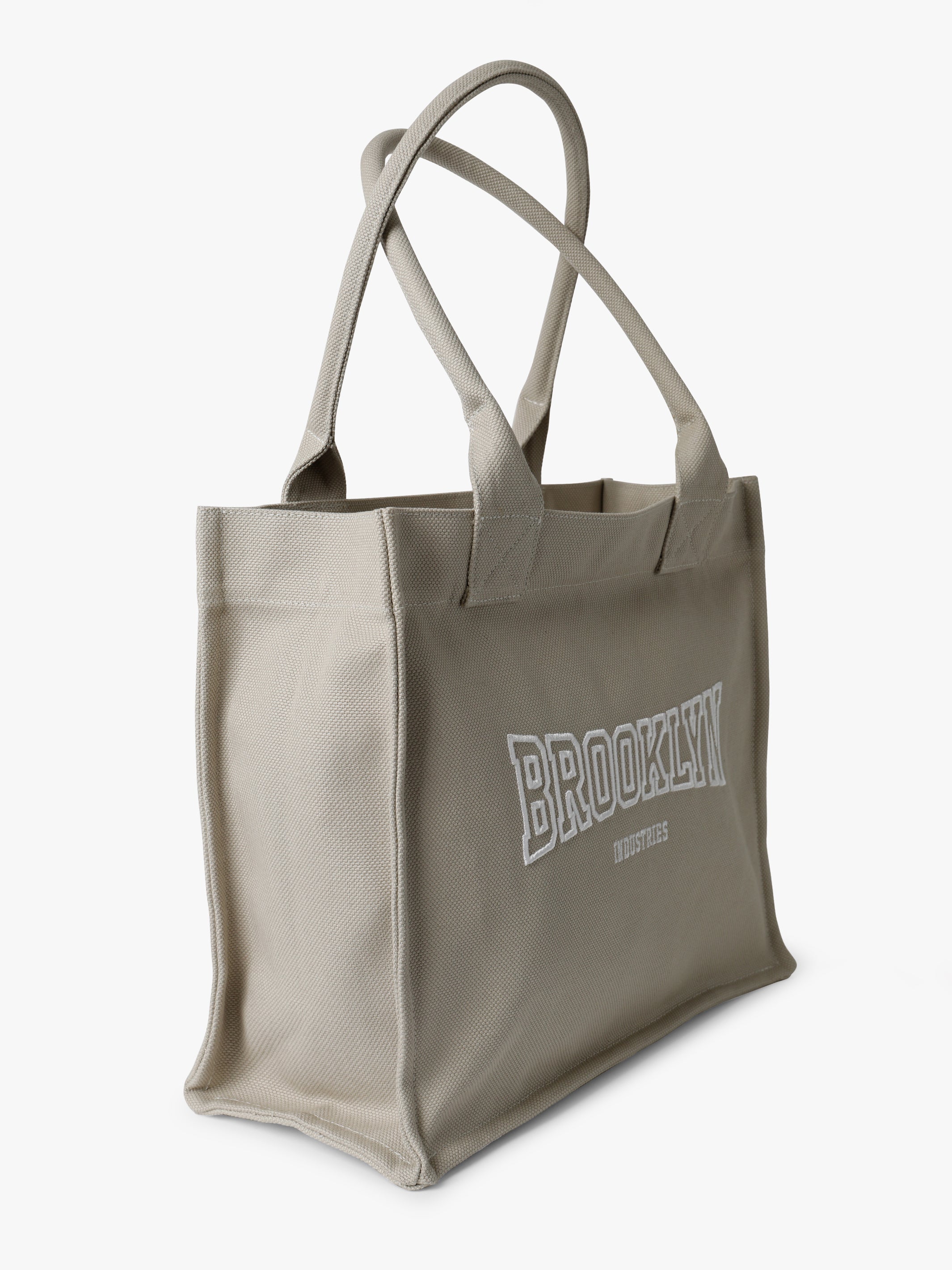 Brooklyn Canvas Tote Bag in Beige